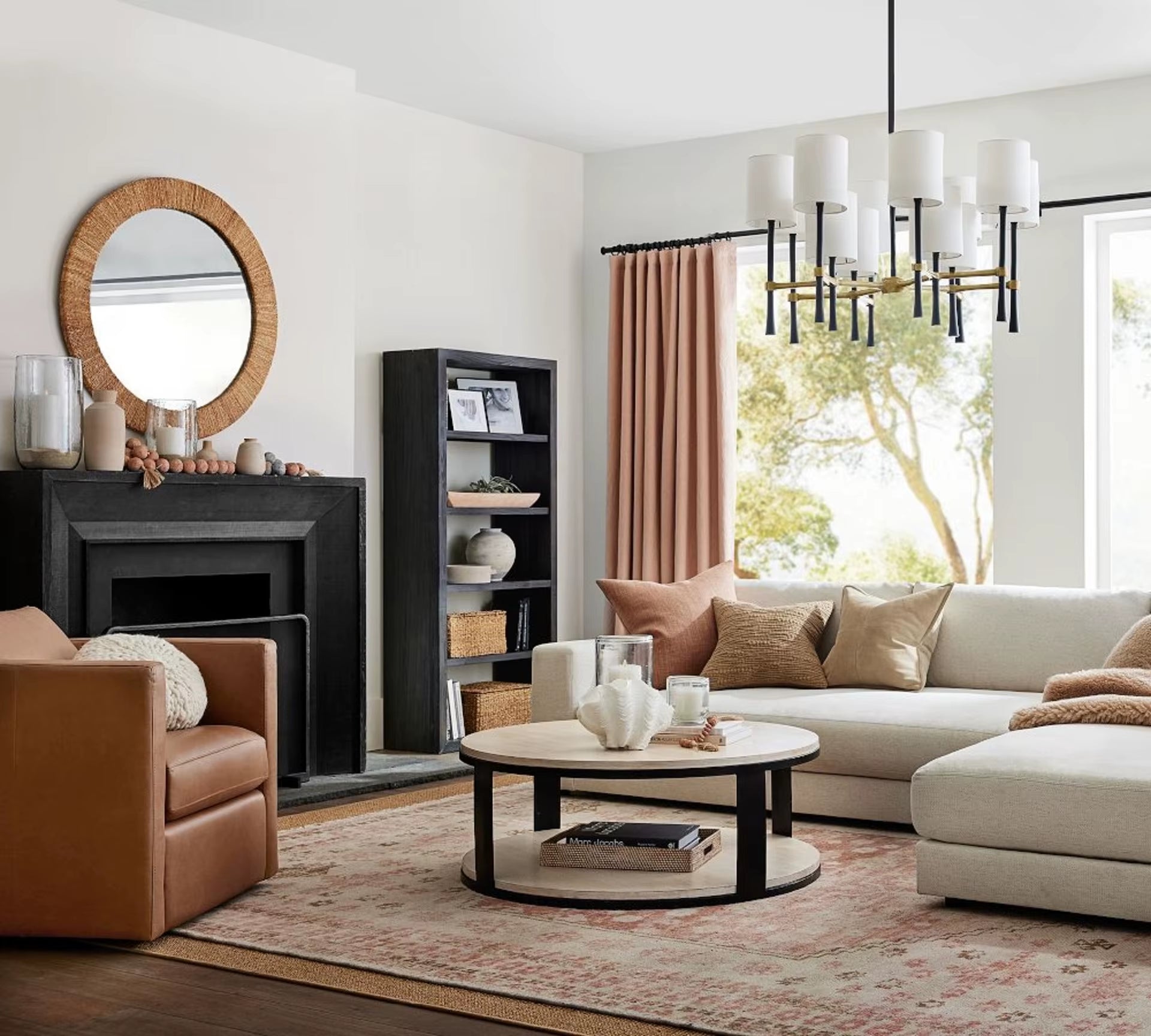 Luxury Table Living Dining Room Furniture Wooden round Tea Side Coffee Full Dining Table for Home