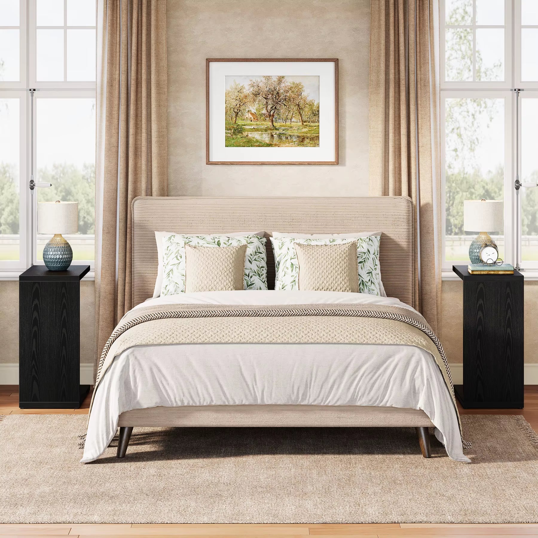 Modern Design Teak Modular C Table Durable Outdoor Side Furniture for Garden or Hotel Living Room Wood Furniture