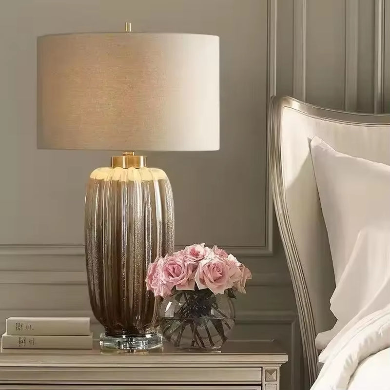 High Quality Modern Ceramic Lamp Living Room Bedroom Decoration Lighting Pumpkin Shaped Holiday Lamp