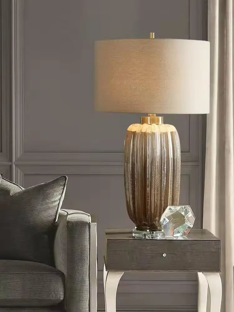 High Quality Modern Ceramic Lamp Living Room Bedroom Decoration Lighting Pumpkin Shaped Holiday Lamp