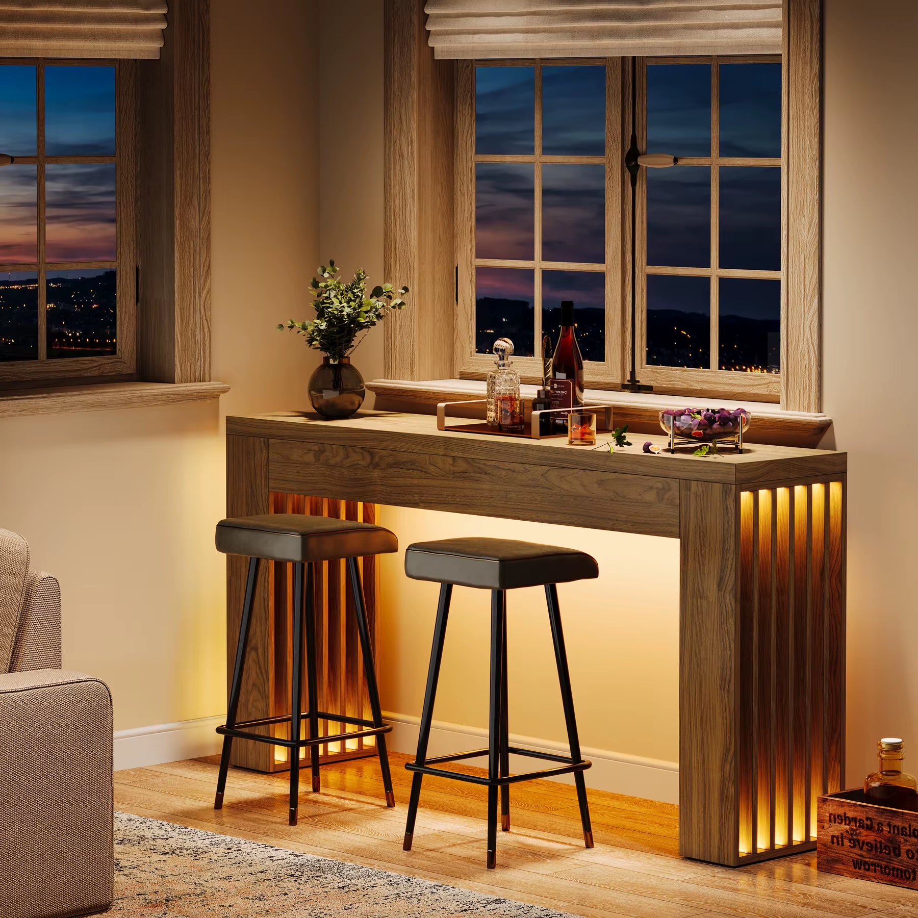 Living Room Tables Modern Furniture Minimalism Design High End Wooden Console for Entryway