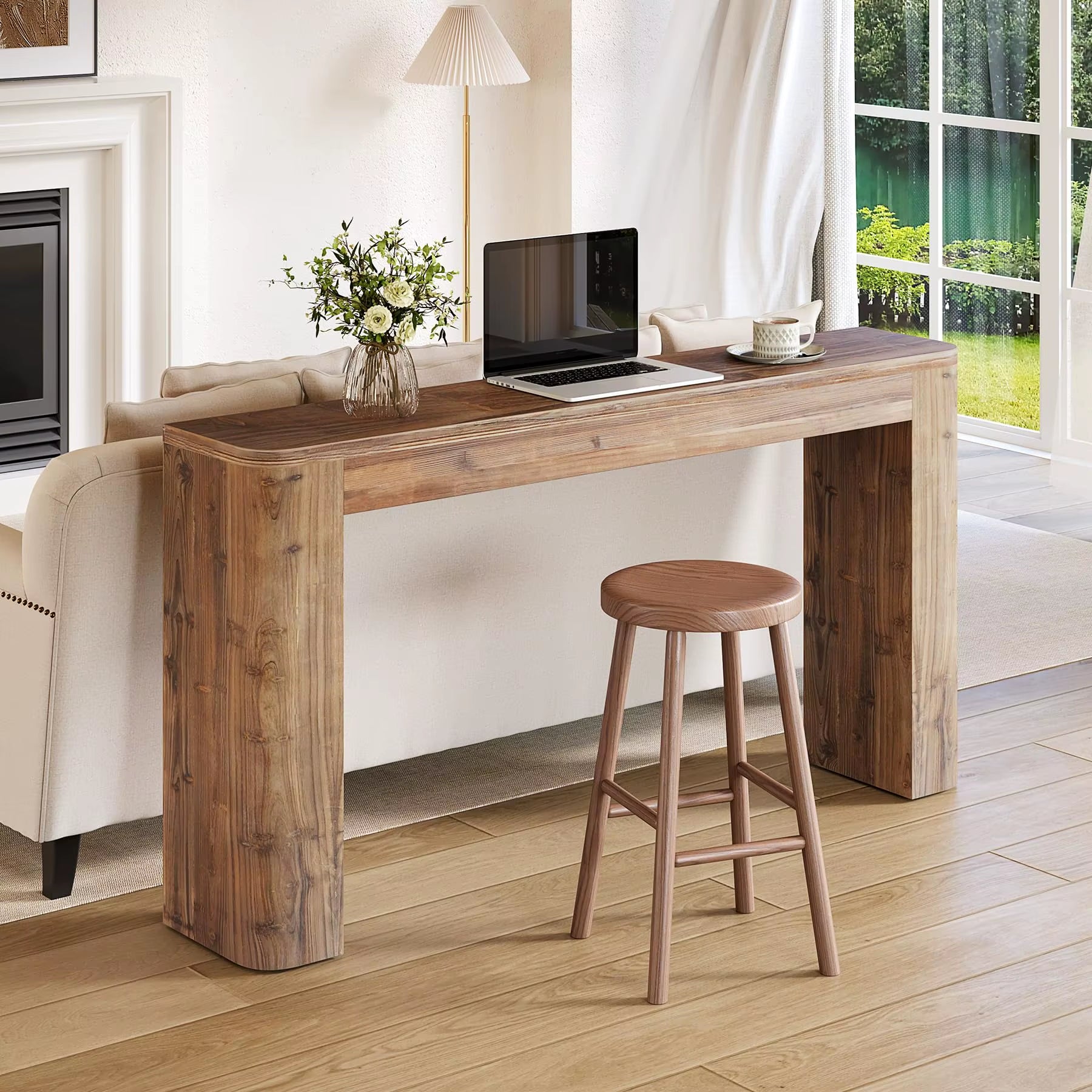 High Quality Console Table Living Room Modern Style Furniture Solid Wood Wooden Console Tables