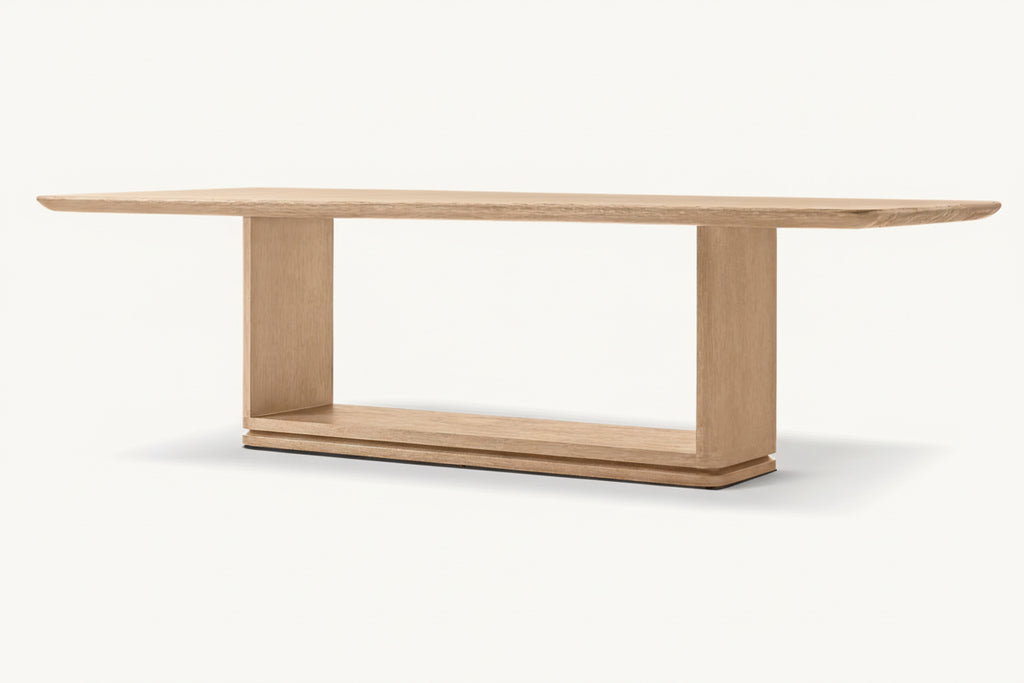 Solid Handcrafted Indoor Furniture Modern Luxury Dining Room Living Room Middle Rectangular Table