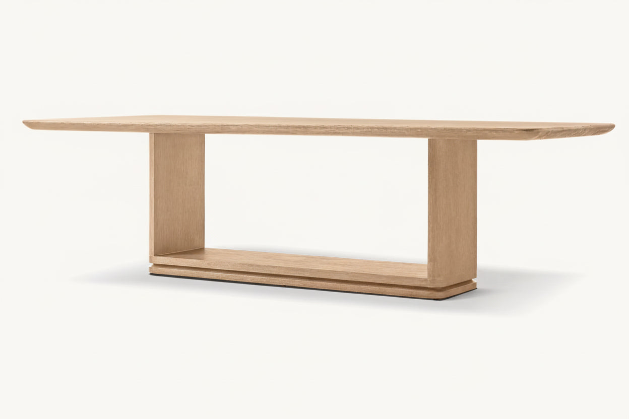 Solid Handcrafted Indoor Furniture Modern Luxury Dining Room Living Room Middle Rectangular Table