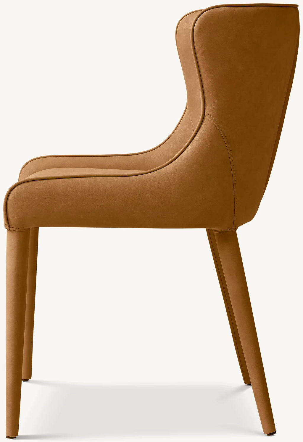 Simple Living Room Furniture Wooden Leather Fabric Dining Side Chair Indoor Lounging Modern Chair