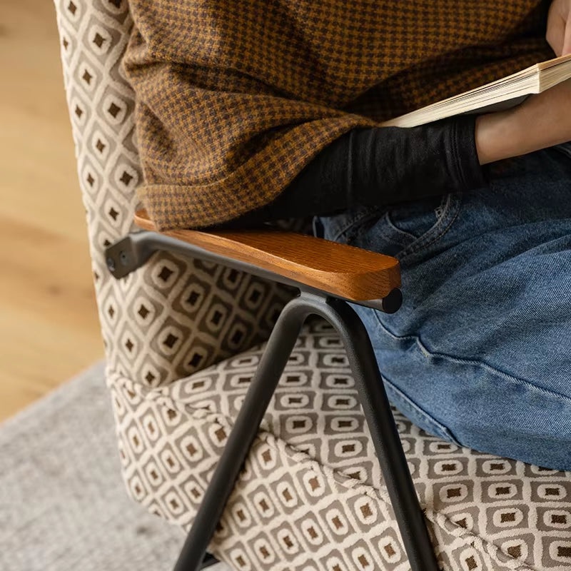 Modern Half House Eco-Friendly Hotel Lounge Armchair High-Click Fabric Bedroom New Arrival High Quality Living Room Furniture