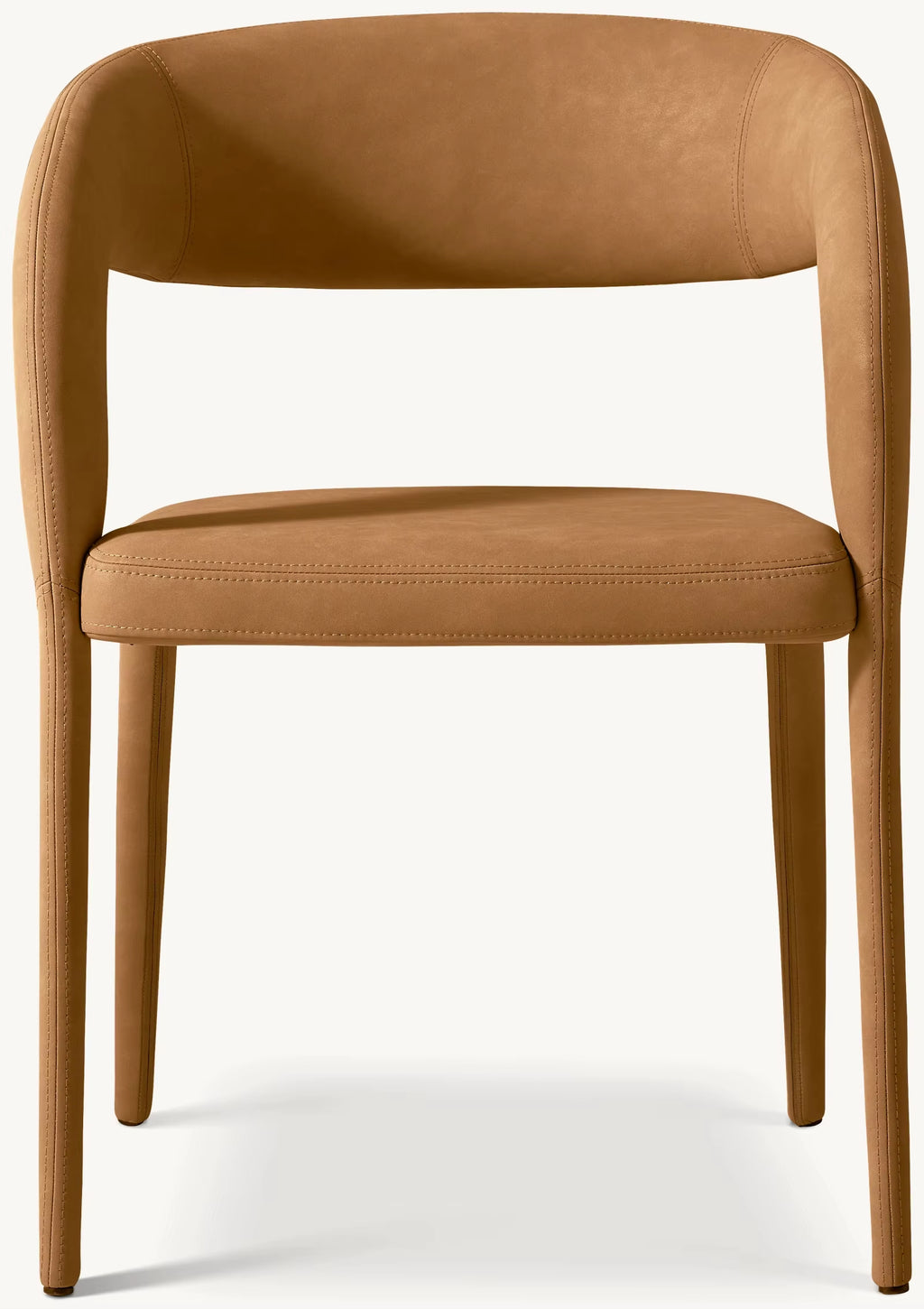 American Light Luxury Furniture Dining Chair Hotel Customizable Furniture Factory Direct Sales Leather Dining Chair