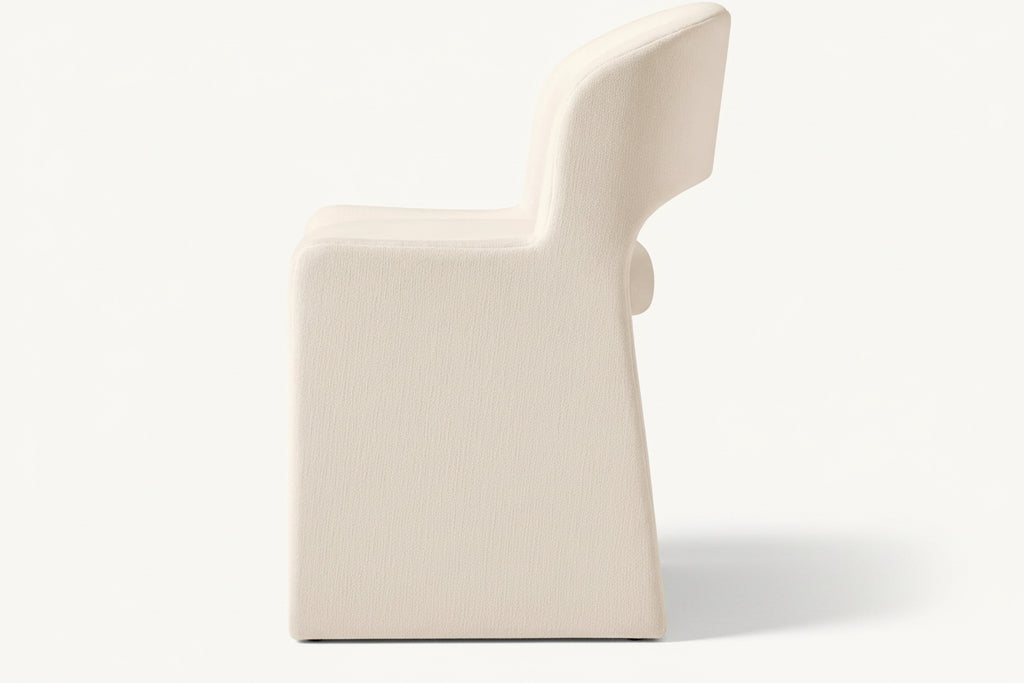 Luxury Modern Nordic Style Upholstered Fabric Comfortable Living Room Furniture Dining Chair