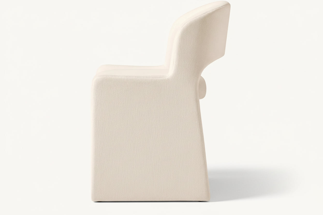 Luxury Modern Nordic Style Upholstered Fabric Comfortable Living Room Furniture Dining Chair