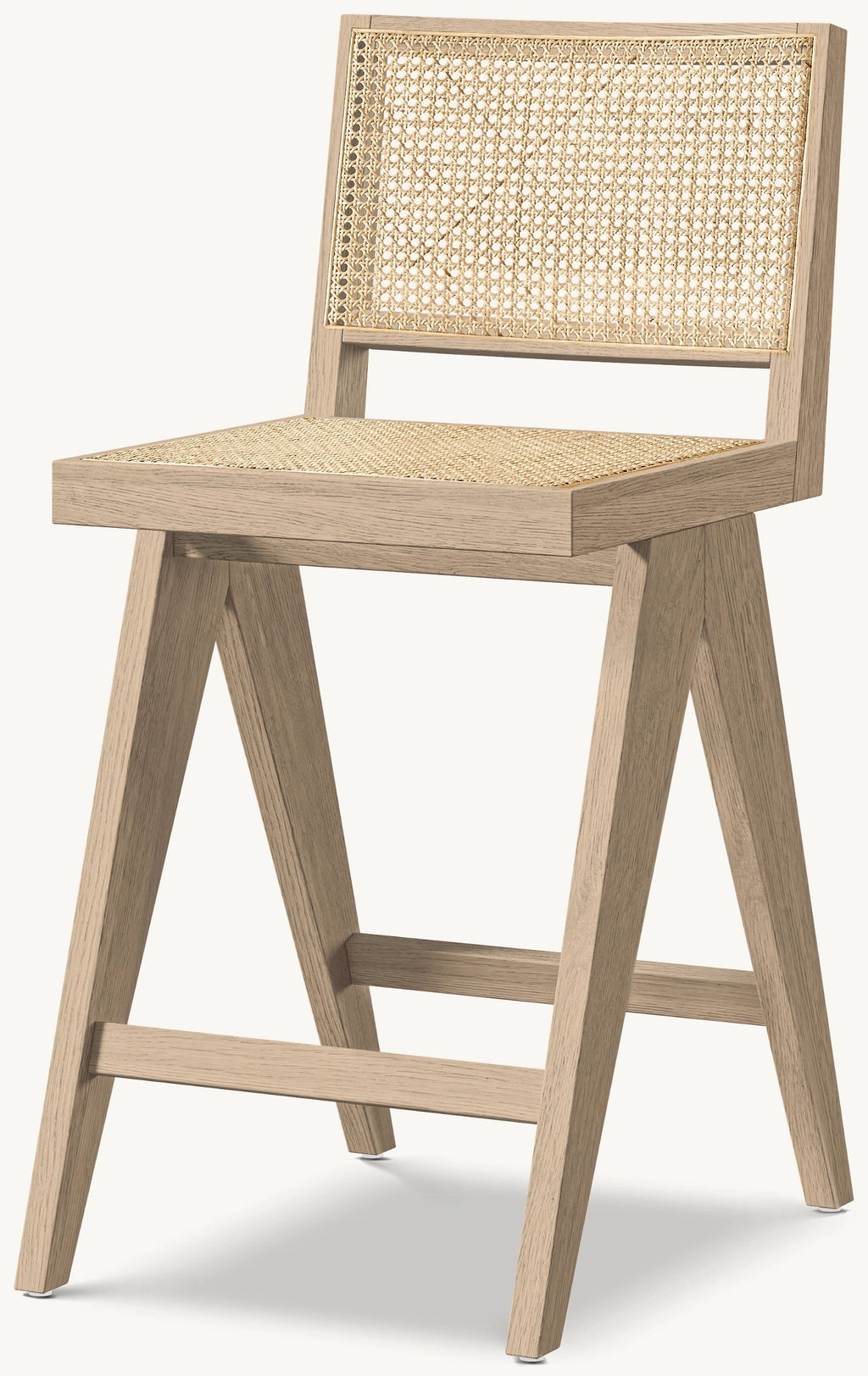 Luxury Indoor Furniture Kitchen Wooden Bar Stool Modern Rattan Chair High Chair Stool