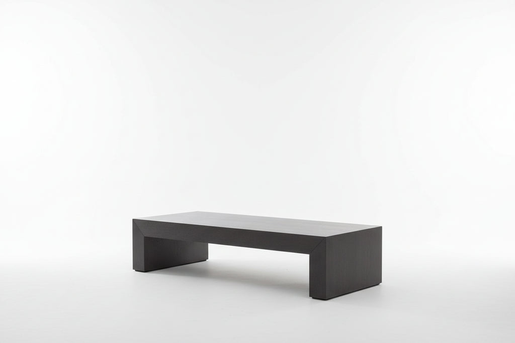 Luxury Living Bedroom Furniture Center Low Height Solid Wooden Rectangle Coffee Tables