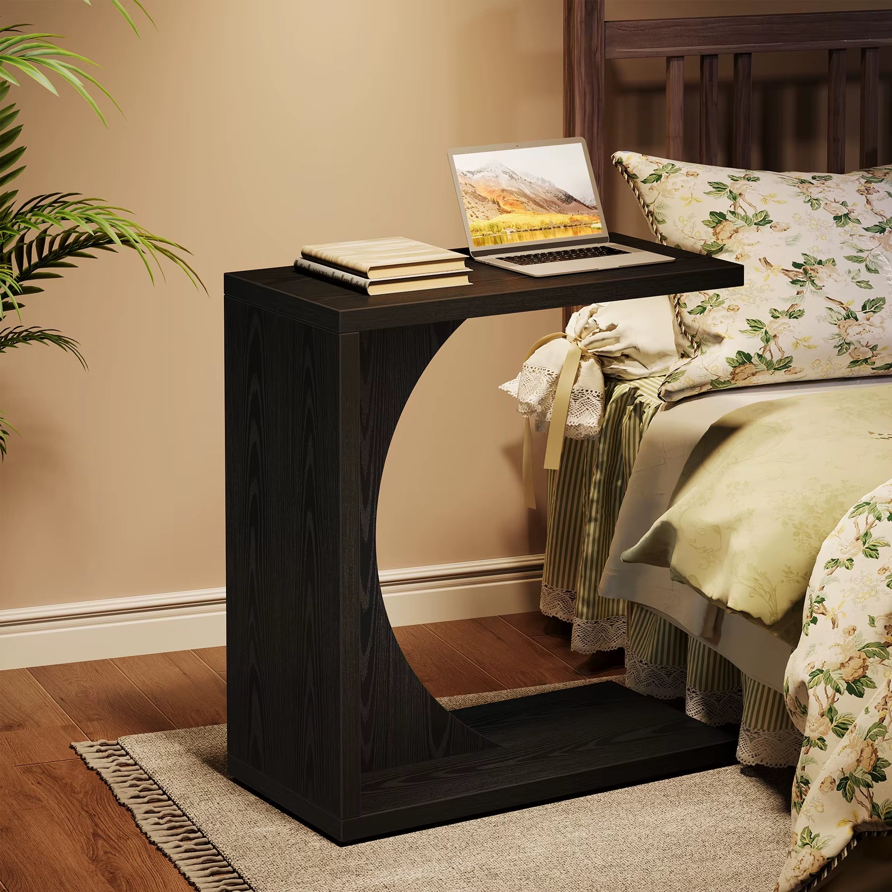 Modern Design Teak Modular C Table Durable Outdoor Side Furniture for Garden or Hotel Living Room Wood Furniture