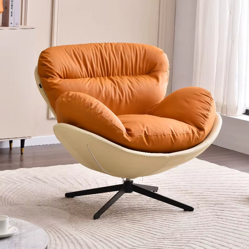 Hot Style Fabric Lounge Luxury Swivel Chair Modern Swivel Chairs Living Room Furniture Single Sofa Chair for Home