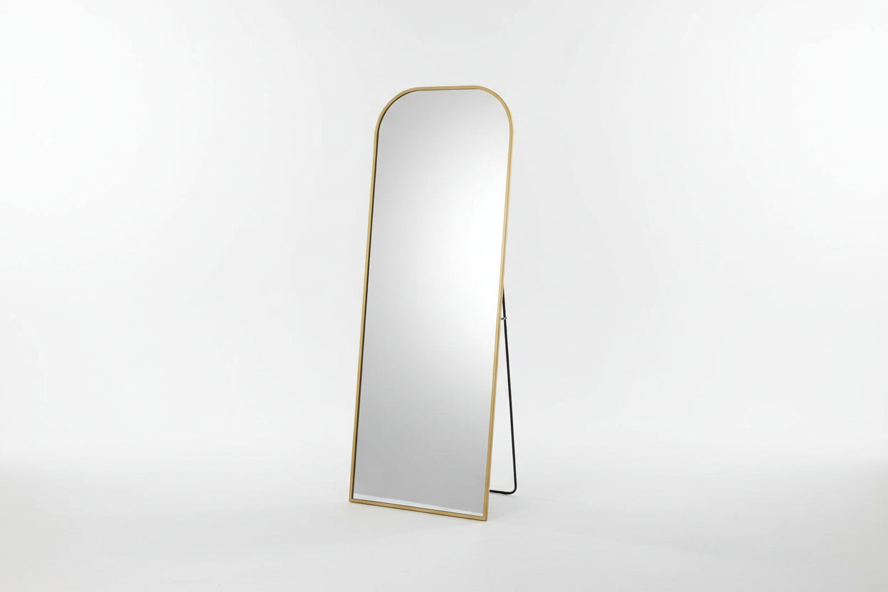 Hot Selling Modern Standing Mirror Decor Wall Home Wheels Reflective Decorative Full Length Mirror