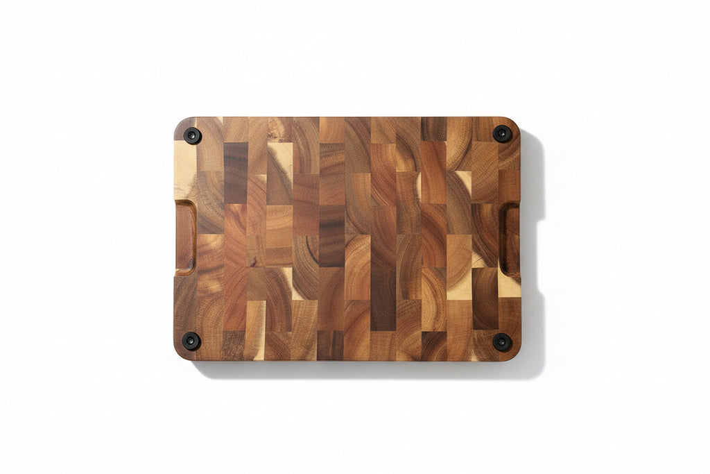 Cutting Board Premium Acacia Wood Splicing Kitchen Accessories Chopping Board Drain Water and Damp-Proof Kitchen Tools