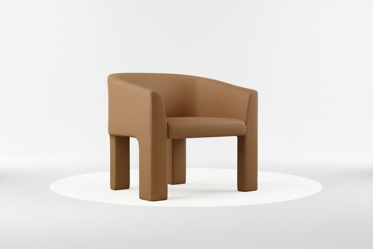 New Arrival High Quality Wooden Classic Armchair Dining Room Fabric Hotel Living Room Dining Armchair